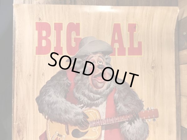 70年代頃のカントリーベアのビッグアルのビンテージポスター