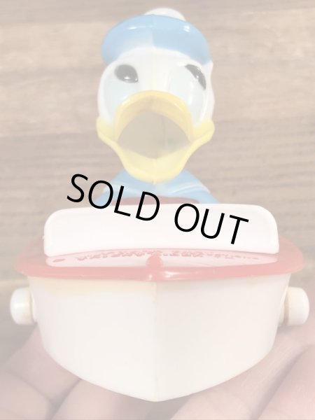 60〜70年代頃のディズニーのドナルドダックのビンテージプラスチックトイ