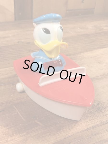 60〜70年代頃のディズニーのドナルドダックのビンテージプラスチックトイ