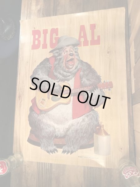 70年代頃のカントリーベアのビッグアルのビンテージポスター