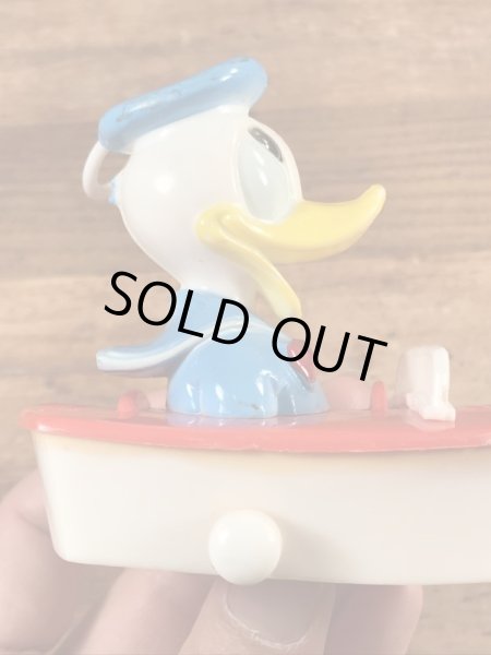 60〜70年代頃のディズニーのドナルドダックのビンテージプラスチックトイ