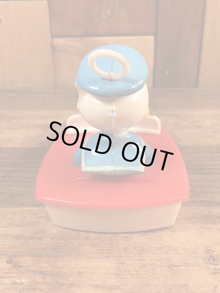 60〜70’sのディズニーのドナルドダックのヴィンテージのボートのおもちゃ