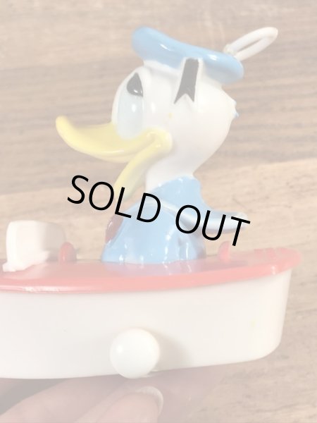 60〜70年代頃のディズニーのドナルドダックのビンテージプラスチックトイ