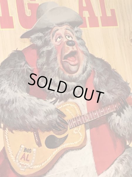 70年代頃のカントリーベアのビッグアルのビンテージポスター