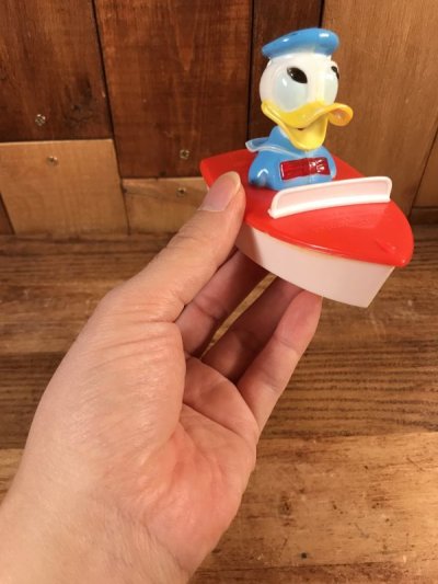 画像1: Kohner Disney Donald Duck Tricky Rider　ドナルドダック　ビンテージ　プラスチックトイ　ディズニー　60〜70年代