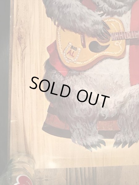 70年代頃のカントリーベアのビッグアルのビンテージポスター