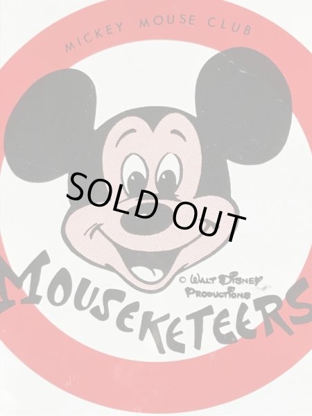 50〜60年代頃のミッキーマウスクラブのマウスケッターのビンテージタンバリン