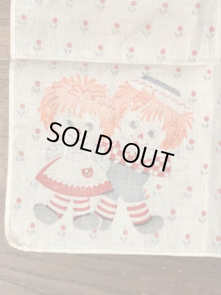 50年代頃のラガディアン＆アンディのビンテージのキッズハンカチ