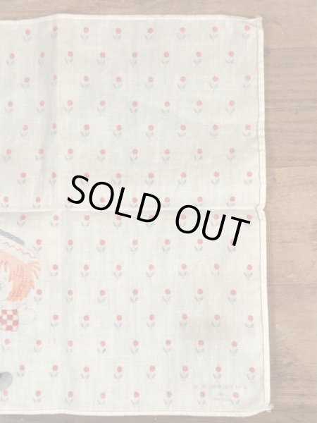 50’sのラガディアン＆アンディのヴィンテージの子供用ハンカチ