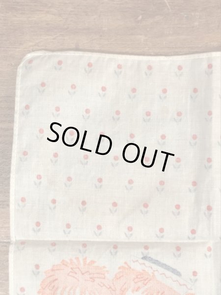 50年代頃のラガディアン＆アンディのビンテージのキッズハンカチ