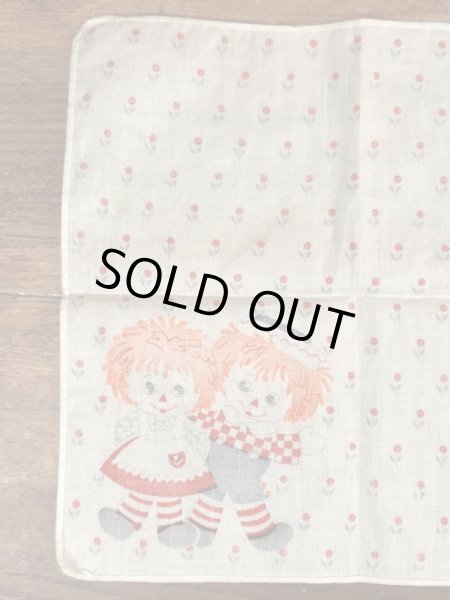 50年代頃のラガディアン＆アンディのビンテージのキッズハンカチ