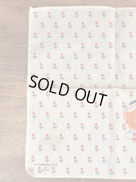 50年代頃のラガディアン＆アンディのビンテージのキッズハンカチ