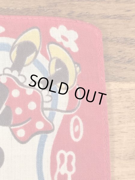 50’sのミッキーマウスとディズニーキャラクターのヴィンテージの子供用ハンカチ