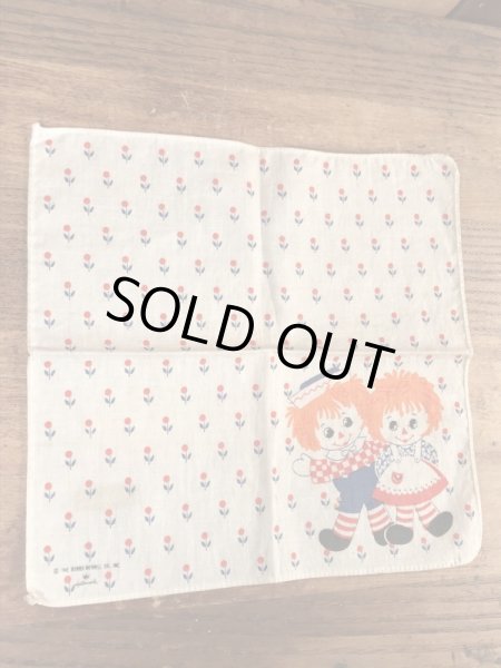 50年代頃のラガディアン＆アンディのビンテージのキッズハンカチ