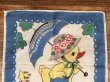 50年代頃のヒヨコが描かれたビンテージキッズハンカチ
