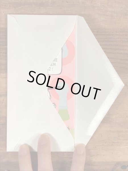 70〜80年代頃のスヌーピーのチャーリーブラウンのビンテージのグリーティングカード