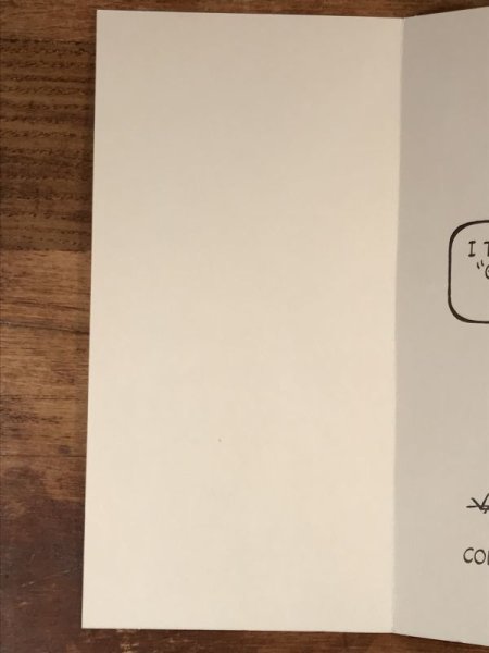 70〜80’sのピーナッツギャングのチャーリーブラウンのヴィンテージのメッセージカード