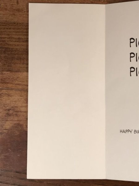 70〜80’sのホールマーク社製のスヌーピーのルーシーのヴィンテージのメッセージカード