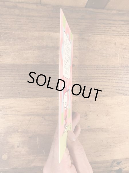 70〜80年代頃のスヌーピーのチャーリーブラウンのビンテージのグリーティングカード