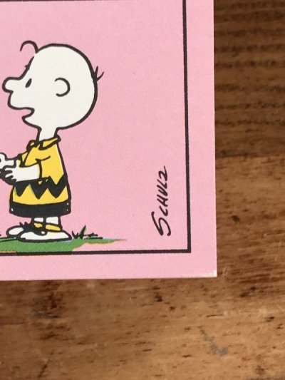 画像2: Hallmark Peanuts Snoopy “Easter egg” Greeting Card　スヌーピー　ビンテージ　グリーティングカード　ピーナッツギャング　70〜80年代