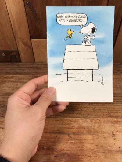 画像3: Hallmark Peanuts Snoopy “Wish Everyone Could...” Greeting Card　スヌーピー　ビンテージ　グリーティングカード　ウッドストック　70〜80年代