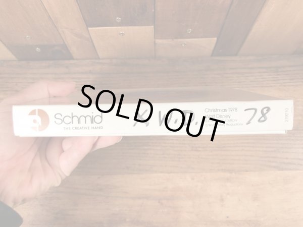 70年代　ビンテージ　ディズニー　クリスマスプレート　壁掛け　vintage　雑貨