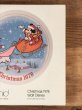 70年代　ビンテージ　ディズニー　クリスマスプレート　壁掛け　vintage　雑貨