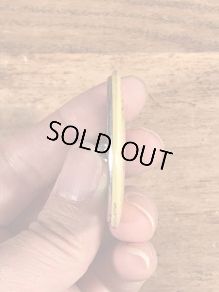 80年代　ビンテージ　タンリップス　缶バッジ　企業キャラクター　Vintage　雑貨