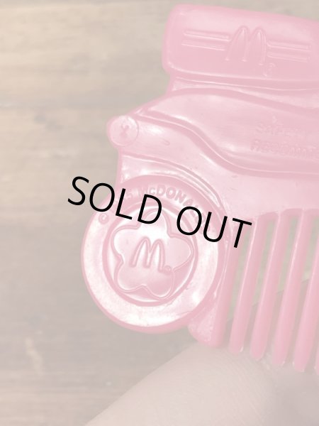 80’s　ヴィンテージ　マクドナルド　くし　ロナルド　ミールトイ　雑貨