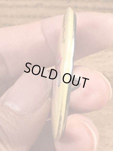 80年代　ビンテージ　タンリップス　缶バッジ　企業キャラクター　Vintage　雑貨