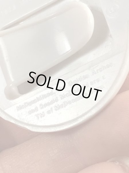 80’s　ヴィンテージ　マクドナルド　バッジ　ロナルド　ミールトイ　クリップ　雑貨