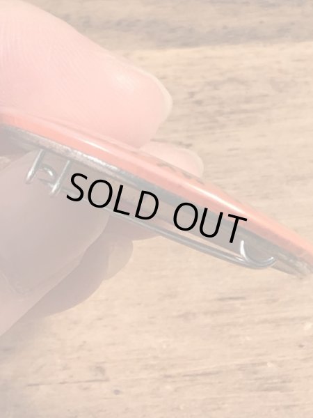 80’s　ヴィンテージ　タンリップス　缶バッチ　アドバタイジングキャラクター　ジェネラルフーズ