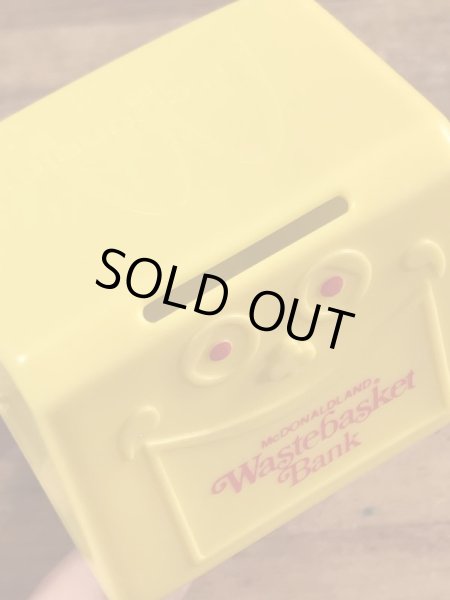 70’s　ヴィンテージ　マクドナルドランド　貯金箱　vintage　雑貨