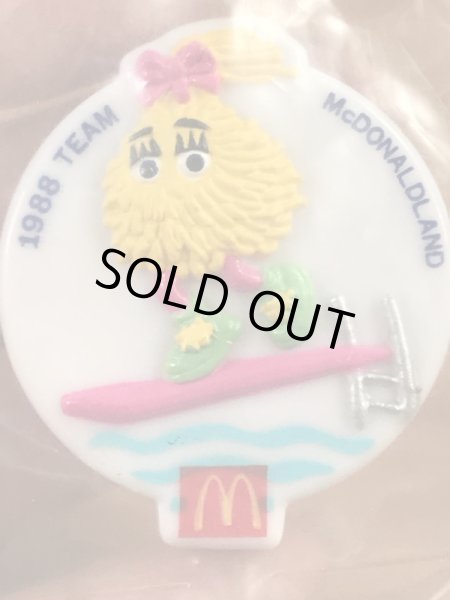 80年代　ビンテージ　マクドナルド　バッジ　フライキッズ　ハッピーミール　雑貨