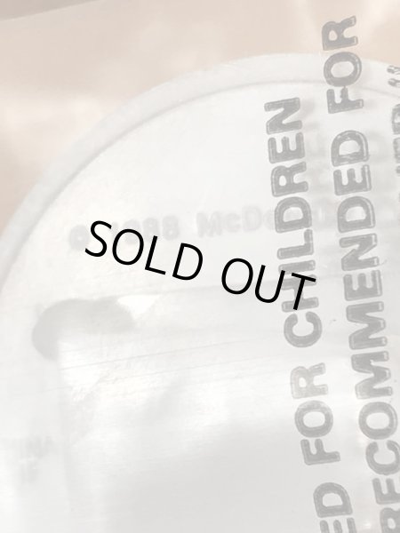 80年代　ビンテージ　マクドナルド　バッジ　ハンバーグラー　ミールトイ　雑貨