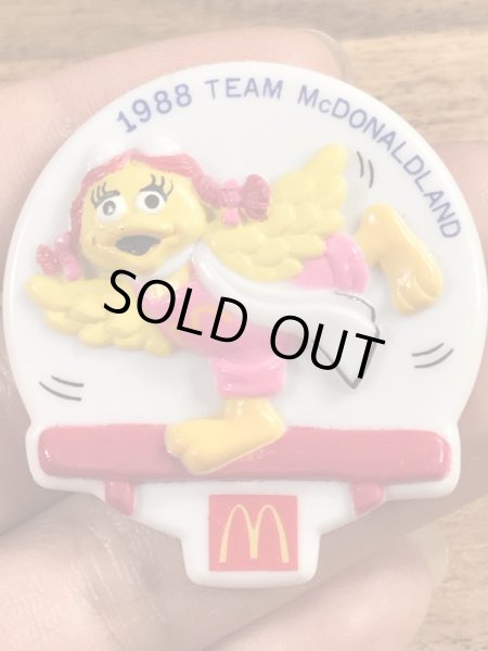 80年代　ビンテージ　マクドナルド　バッジ　バーディー　ミールトイ　雑貨