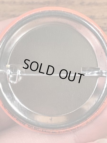 80’s　ヴィンテージ　タンリップス　缶バッチ　アドバタイジングキャラクター　ジェネラルフーズ