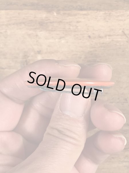 80’s　ヴィンテージ　タンリップス　缶バッチ　アドバタイジングキャラクター　ジェネラルフーズ