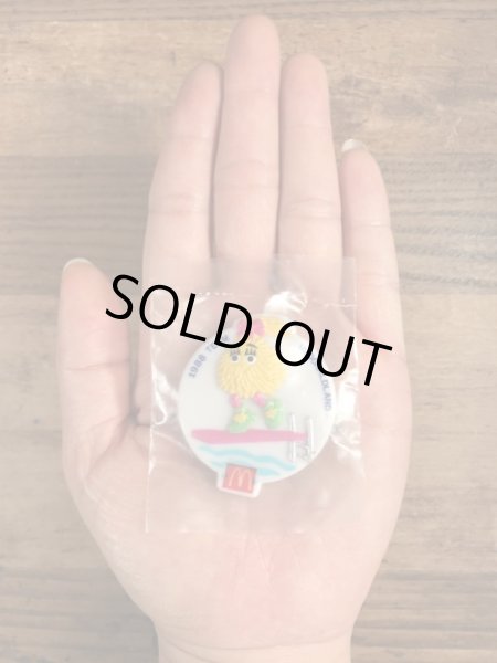 80年代　ビンテージ　マクドナルド　バッジ　フライキッズ　ハッピーミール　雑貨