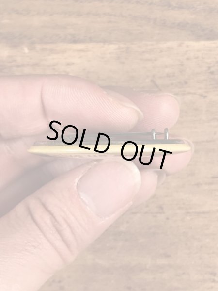 80’s　ヴィンテージ　タンリップス　缶バッチ　アドバタイジングキャラクター　Vintage　雑貨