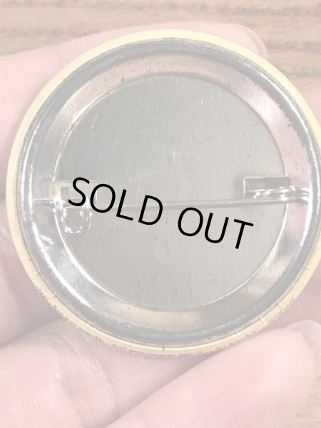 80’s　ヴィンテージ　タンリップス　缶バッチ　アドバタイジングキャラクター　Vintage　雑貨