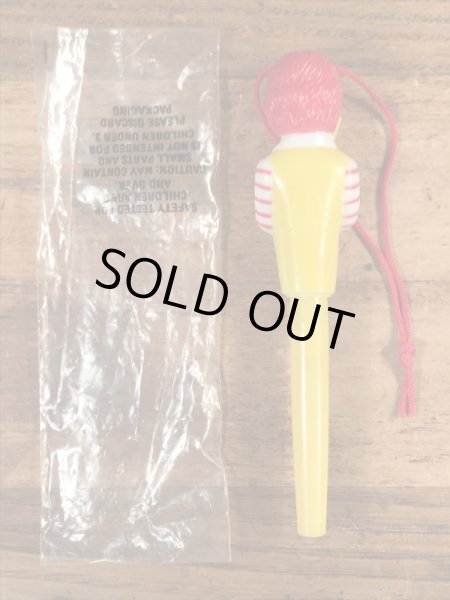 80’s　ヴィンテージ　マクドナルド　ロナルド　ボールペン　ハッピーミール　雑貨