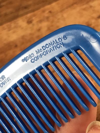 画像1: McDonald's “Robot” Plastic Comb　マクドナルド　ビンテージ　コーム　ロボット　80年代