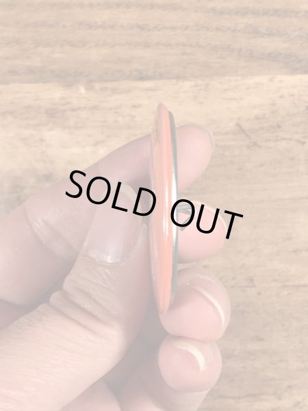 80年代　ビンテージ　タンリップス　缶バッジ　企業キャラクター　Vintage　雑貨