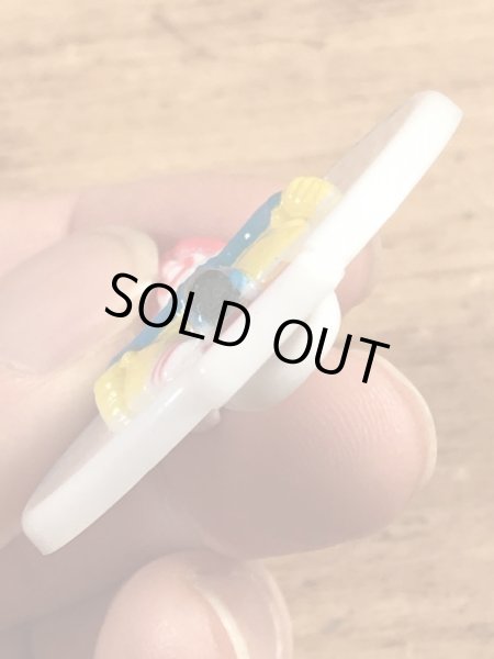 80’s　ヴィンテージ　マクドナルド　バッジ　ロナルド　ミールトイ　クリップ　雑貨