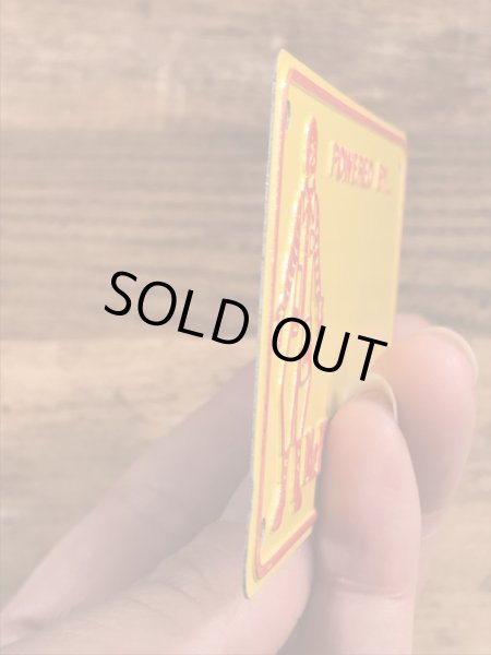 70’s　ヴィンテージ　マクドナルド　ライセンスプレート　ロナルド　雑貨