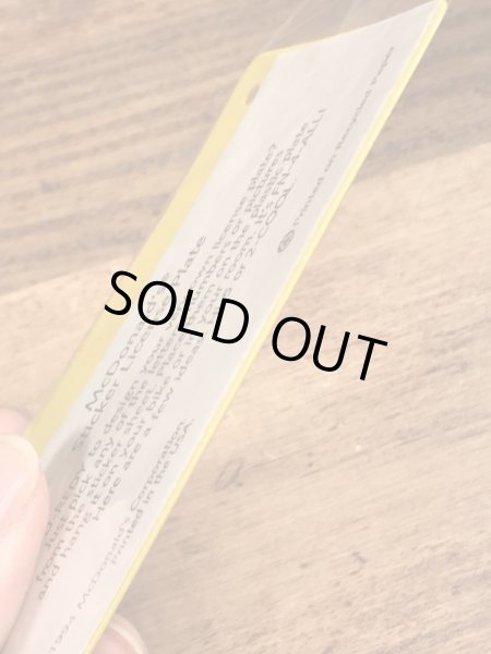 90年代　ビンテージ　マクドナルド　ライセンスプレート　雑貨