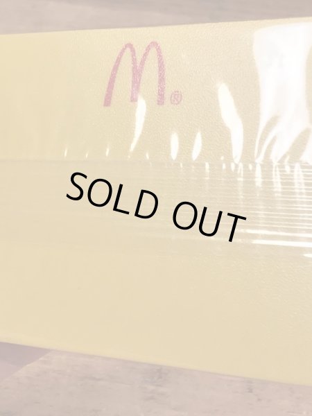 90年代　ビンテージ　マクドナルド　ライセンスプレート　雑貨