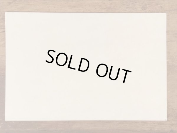 80’s　ヴィンテージ　マクドナルド　ポストカード　フライキッズ　ロナルド　紙物