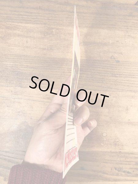 80年代　ビンテージ　マクドナルド　パンフレット　紙物　雑貨